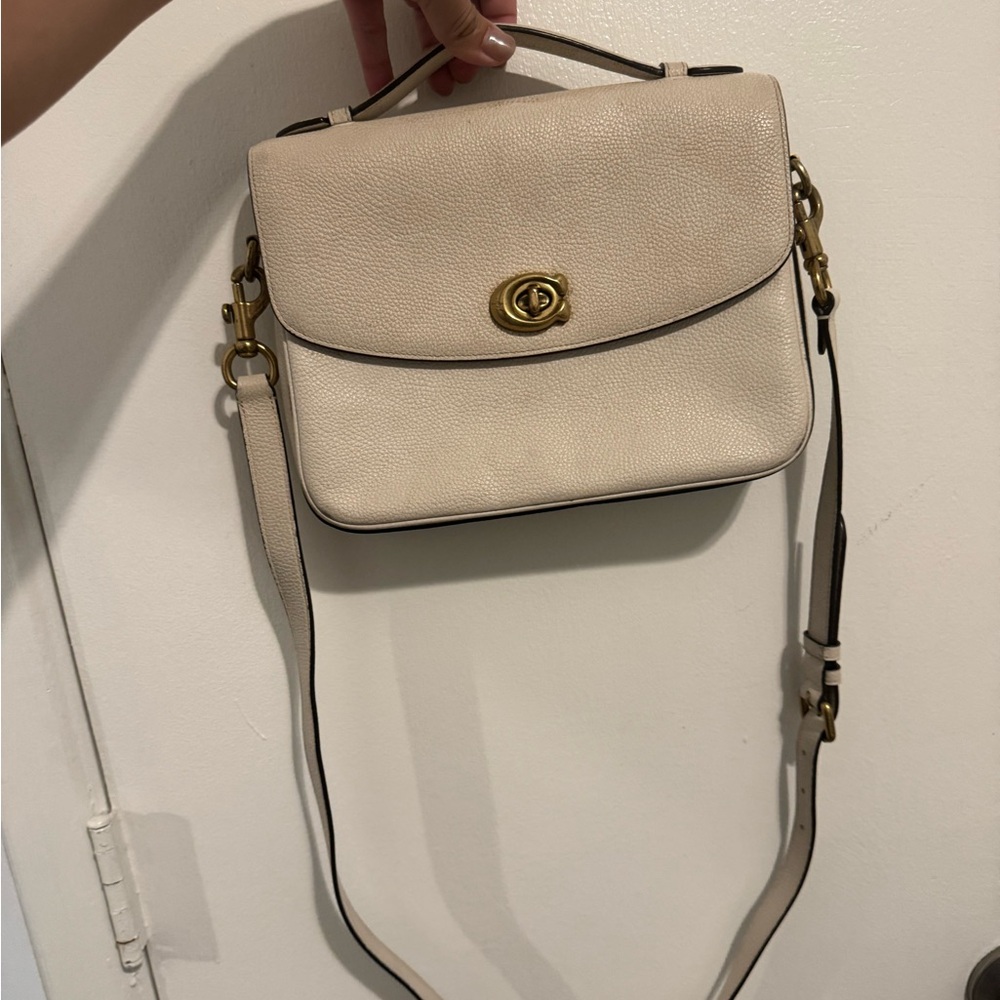 Coach Cream Crossbody Bag